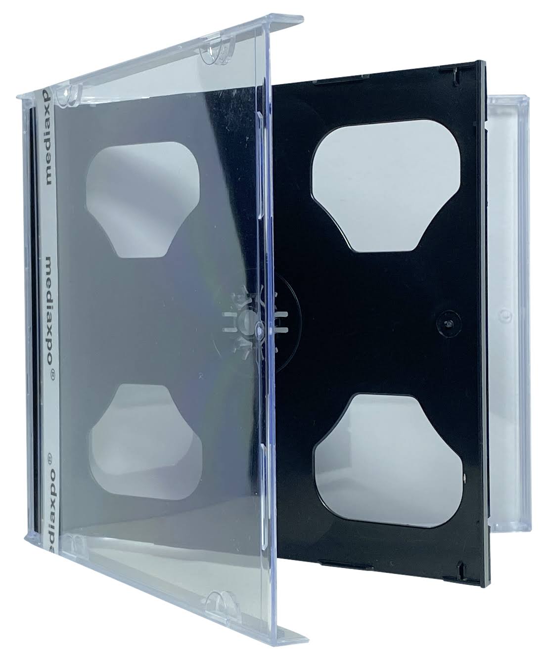 400 Standard Black Double CD Jewel Case D641463