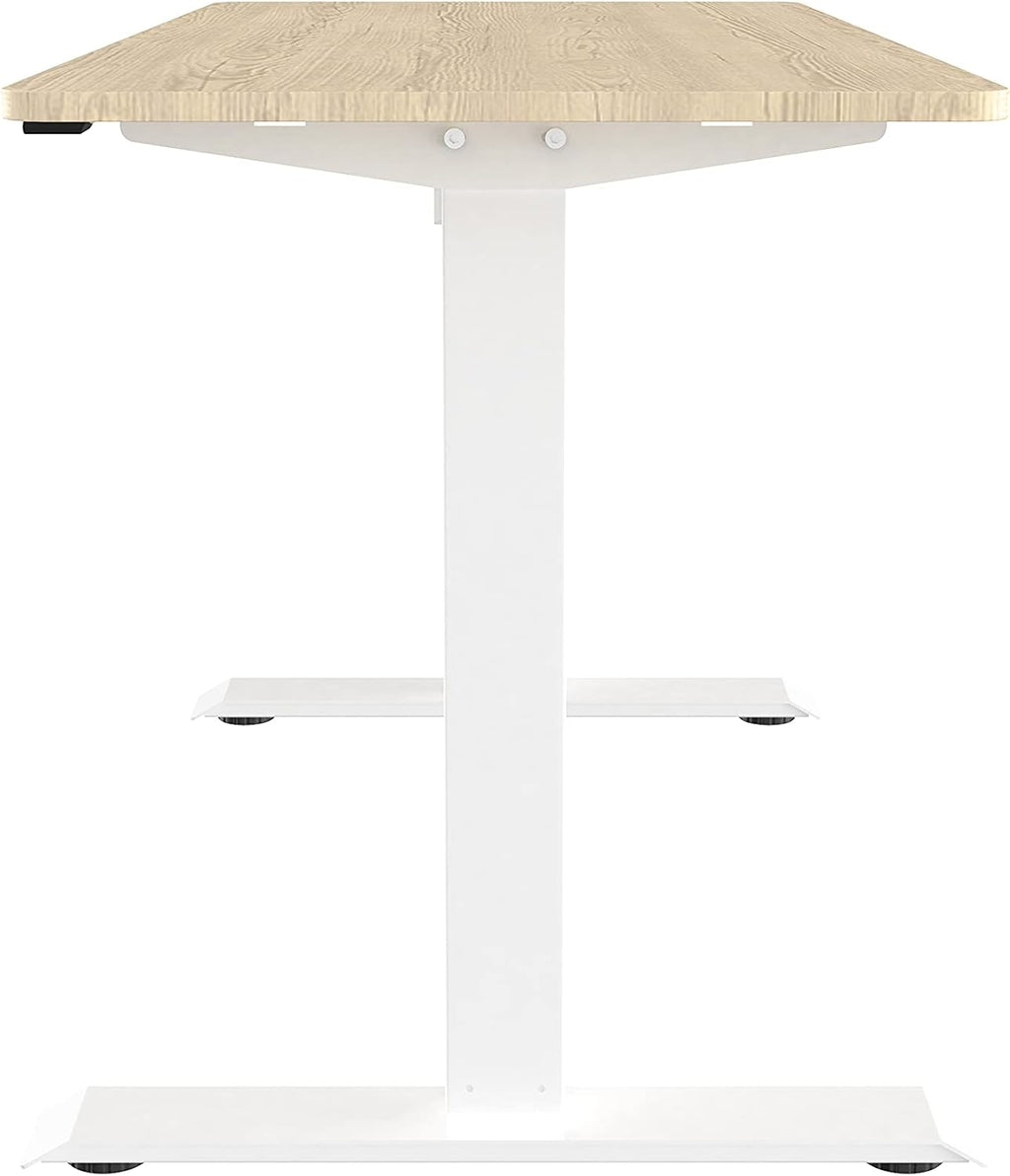 Oak Sit to Stand Desk N87607