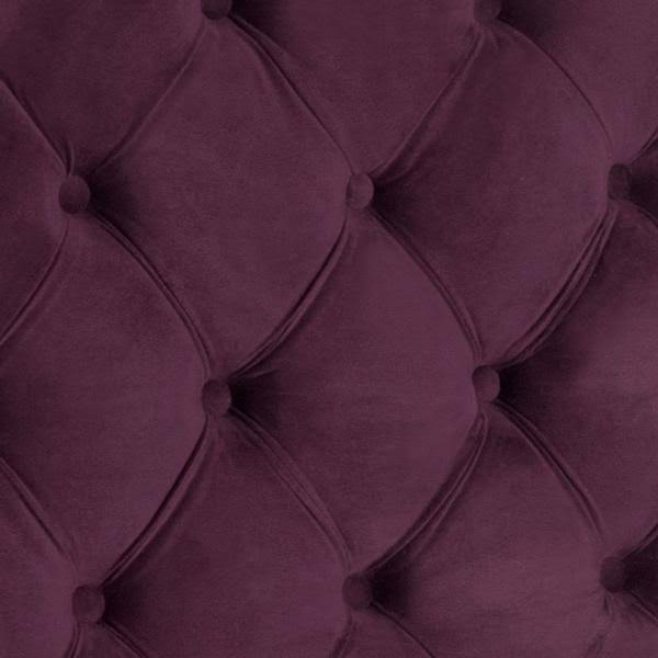 Purple Velvet Tufted Headboard M8142
