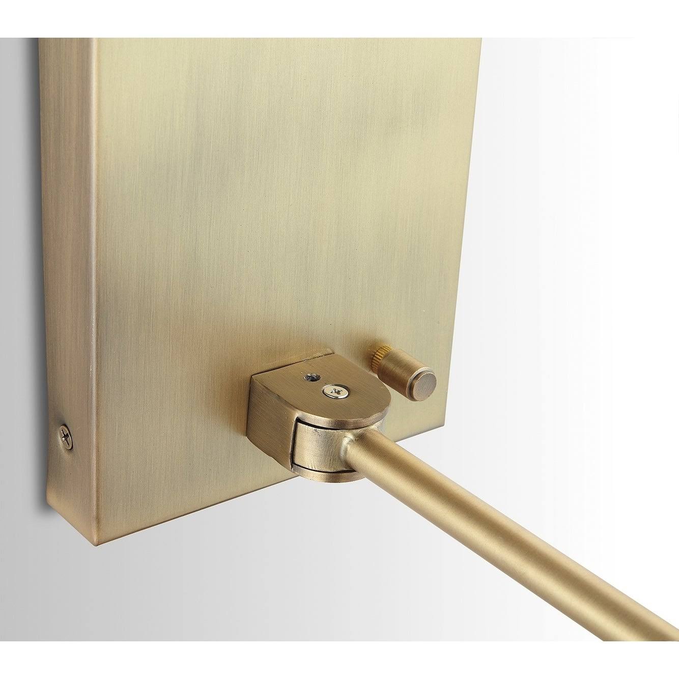 1-Light Sconce Aged Brass K2405