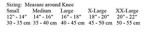 Hg80 Knee Brace, Hinged, Maximum, Medium W318