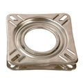 Non-Locking 360° Seat Swivel, 6.75" Square, Stainless Steel O1738