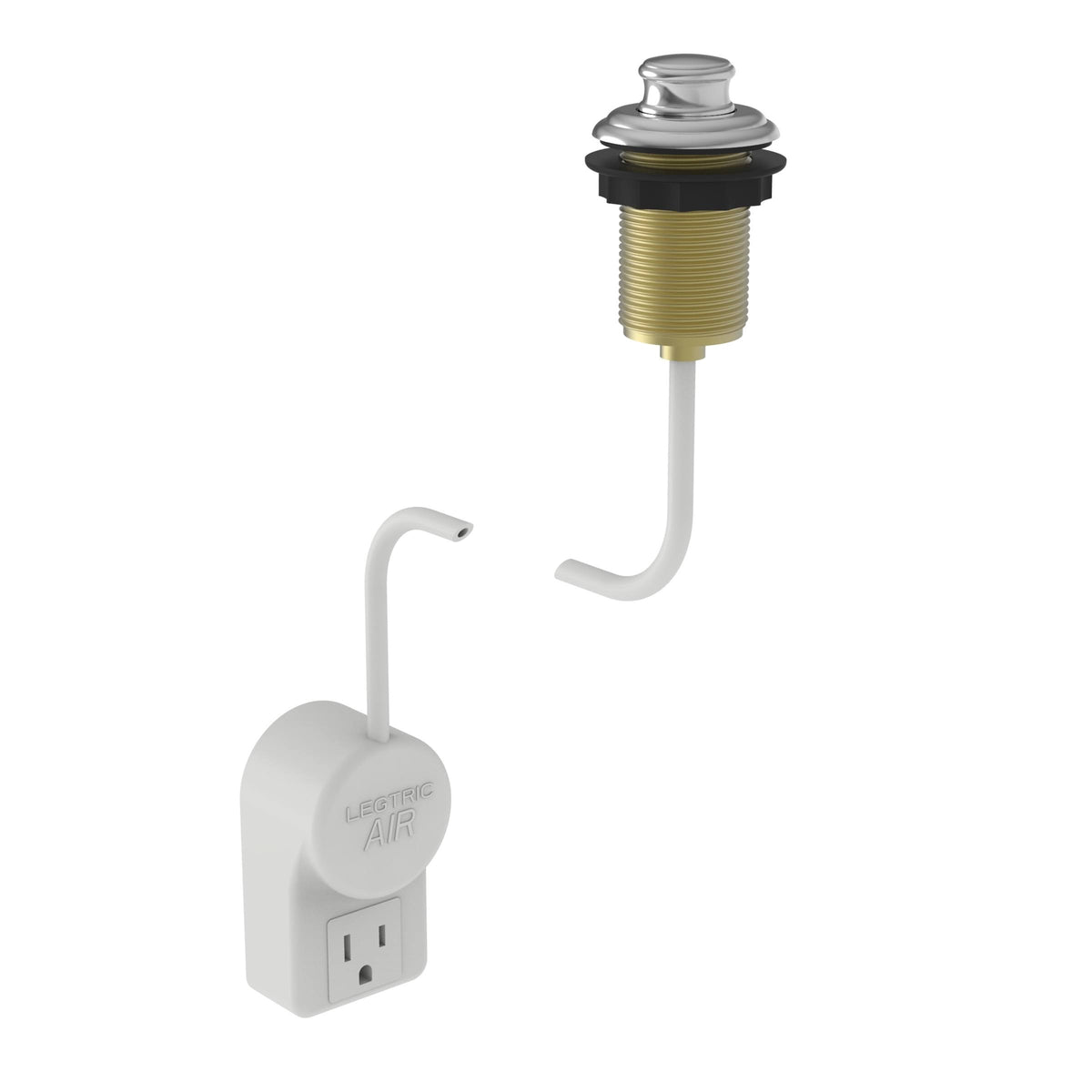 White Disposer Air Switch N7639