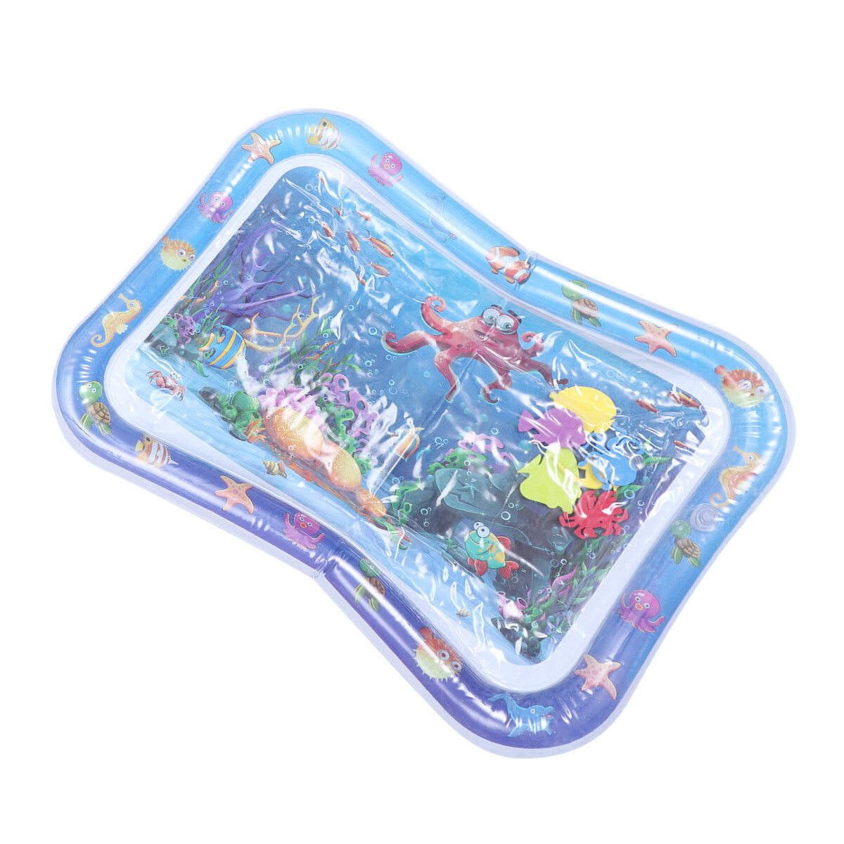 Inflatable Crawling Cushion Water Play Mat (Blue) J17665