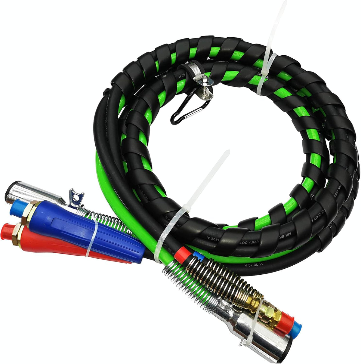12 Ft. 3-in-1 Wrap Set ABS Electrical and Rubber Air Line Hose Assemblies L854