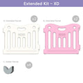 Pink 25-inch Playpen Gate Extension Kit H98763