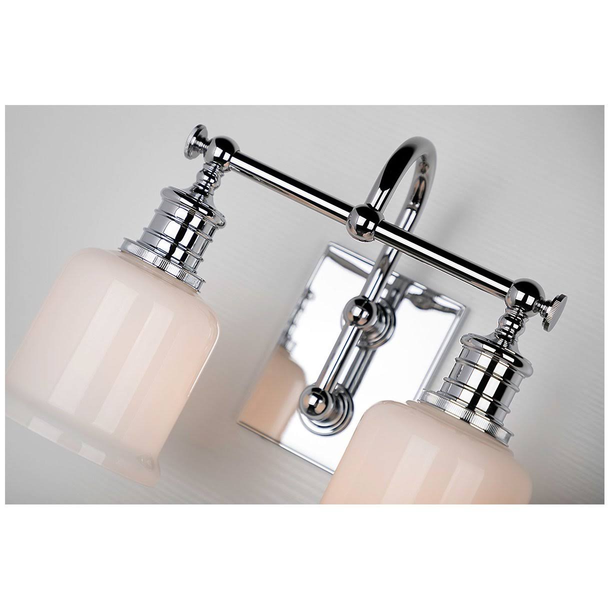 Polished Chrome 2 Light Bath Bracket C87650