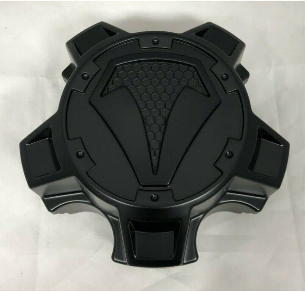 20 Black Alloy Center Hub Cap J448