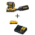 Cordless Brushless 1/4 Sheet Variable Speed Sander with 2 Ah Li-ion Battery and Charger G106