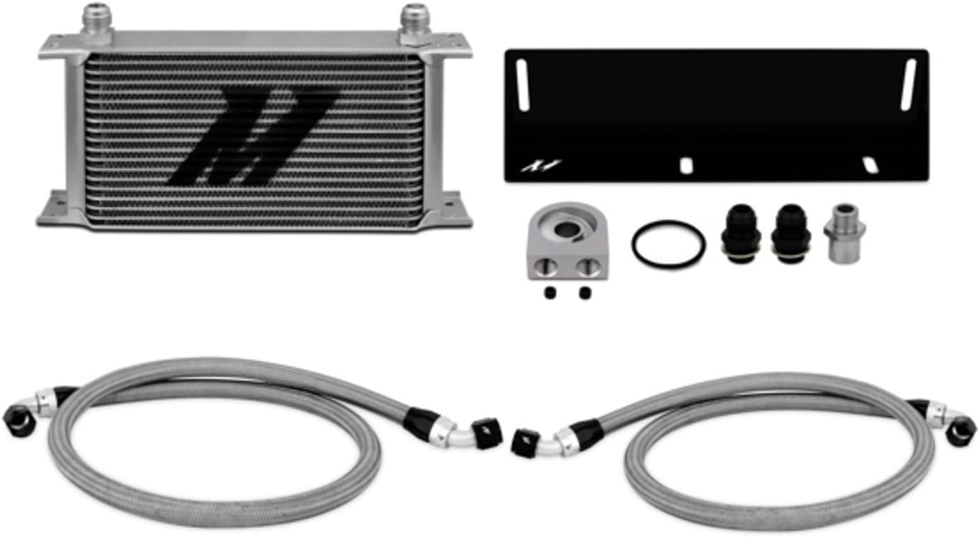 Oil Cooler Kit Thermostatic Silver L4484