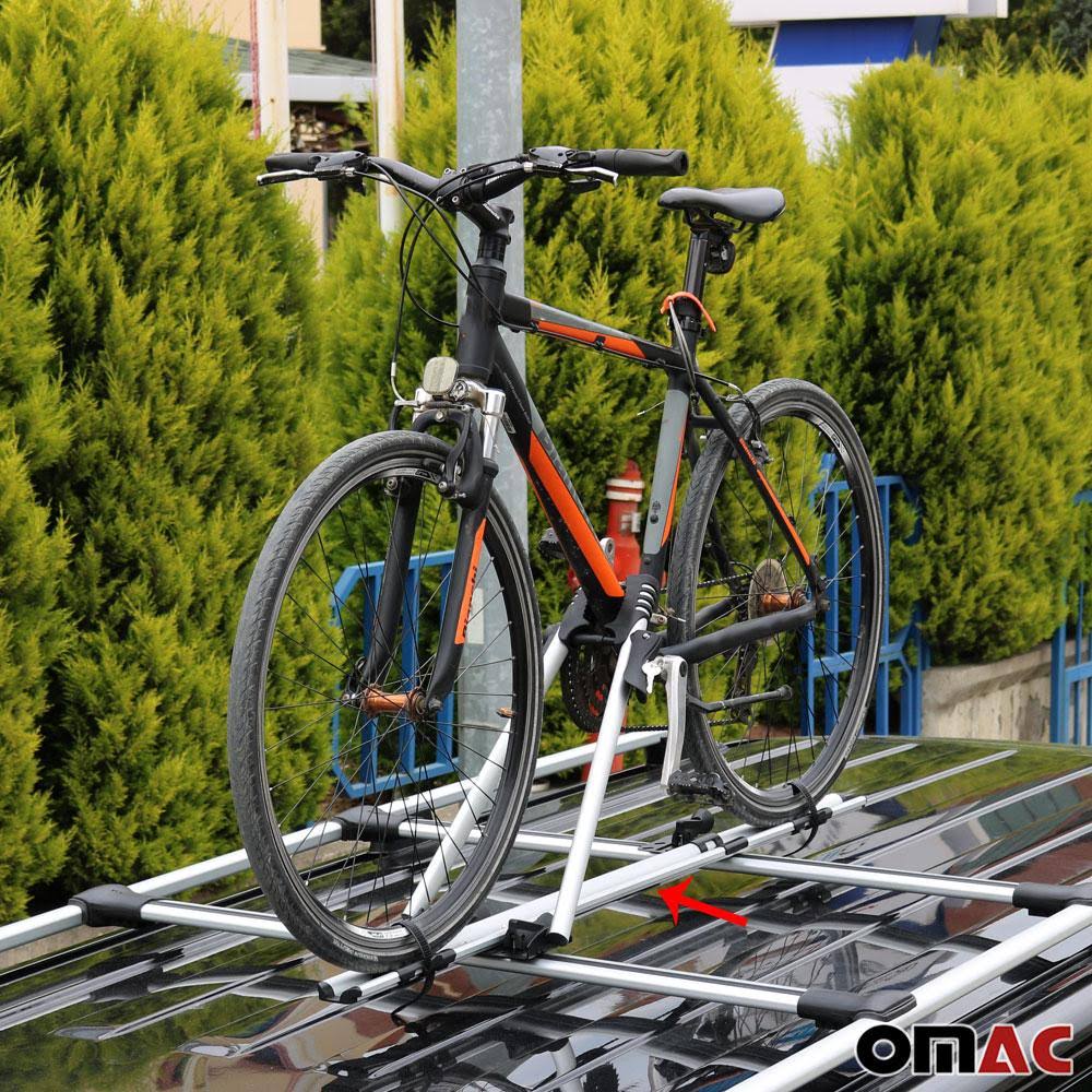 Aluminium Silver Roof Bike Carrier Rack N482331