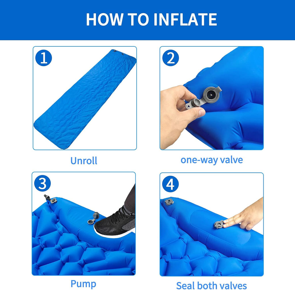 Ultralight Inflatable Camping Sleeping Pad H6052