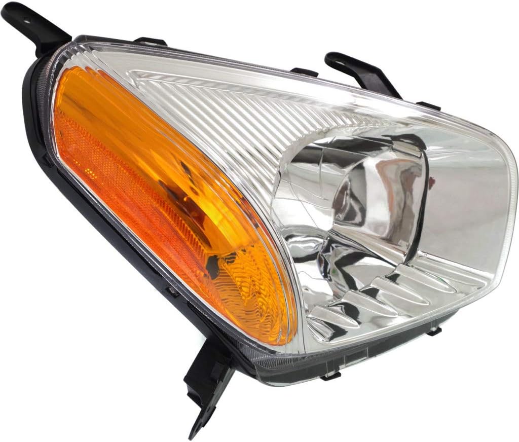 Chrome Bezel Headlight Assembly Pair L5570