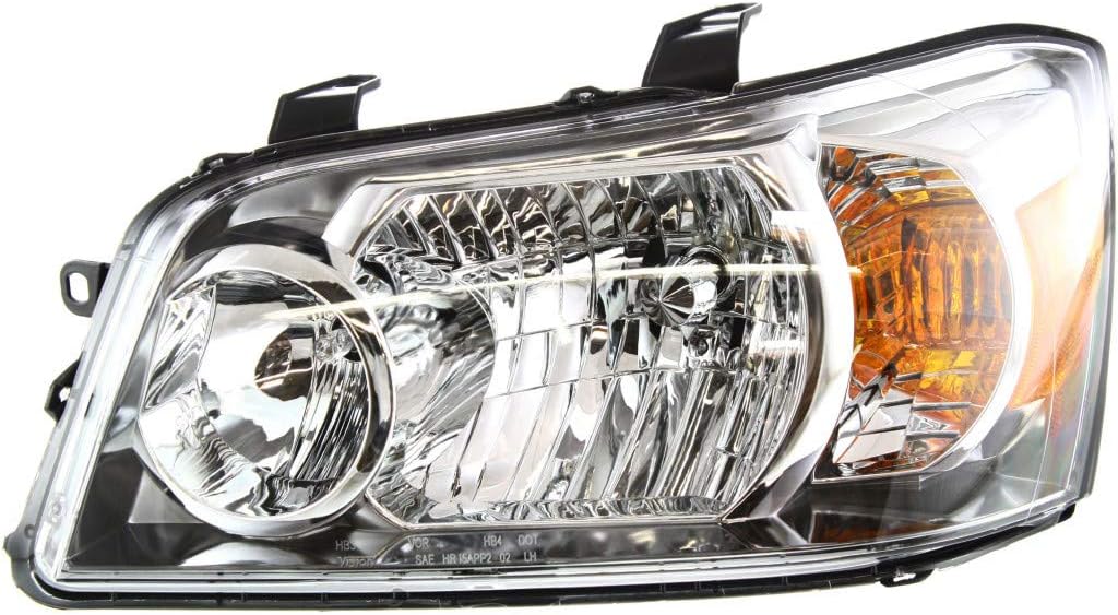 Driver Side Halogen Headlight Assembly R503