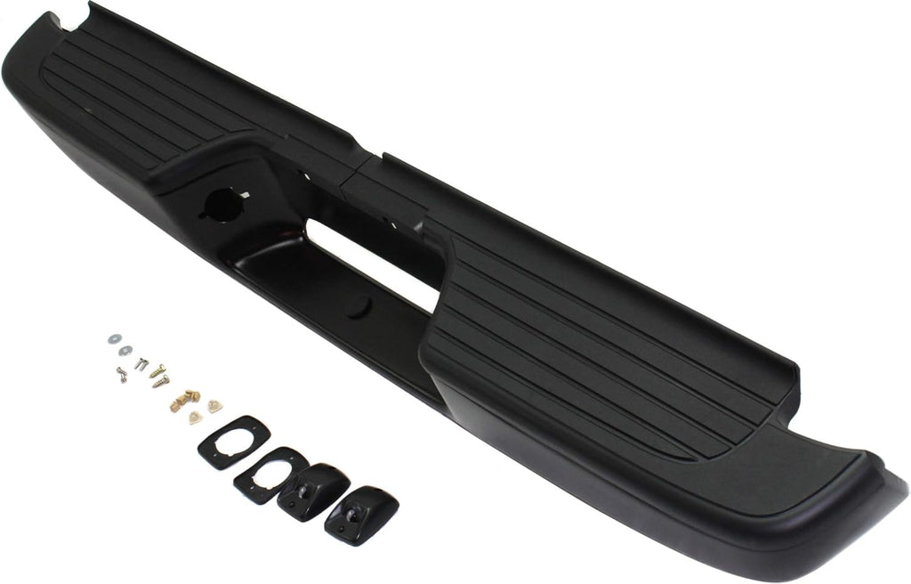 Painted Black Steel Step Bumper E704128