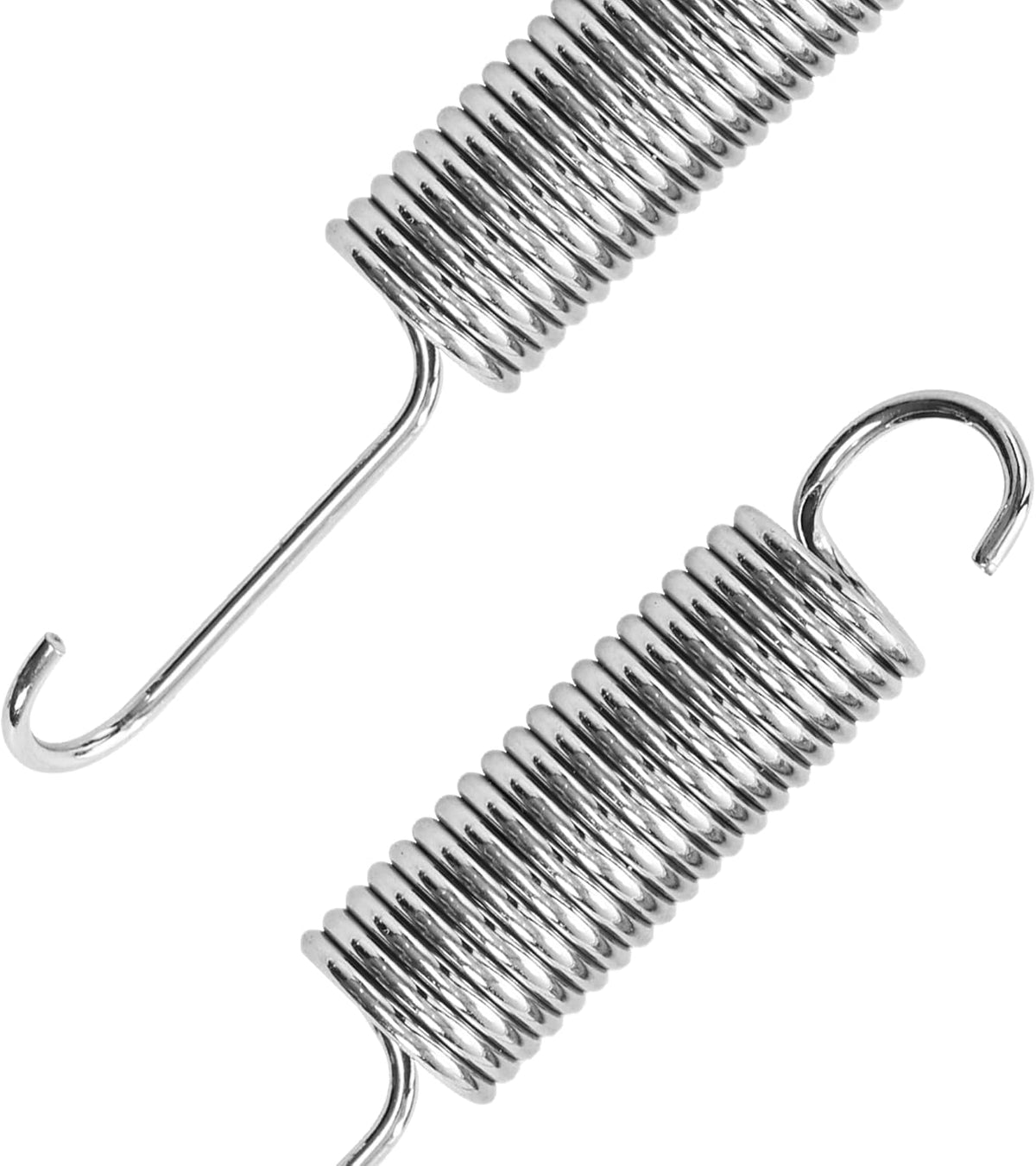 3-5/8 inch Overall Length Recliner Sofa Chair Mechanism Tension Springs Replacement Long Neck Hook [Pack of 2] F95610