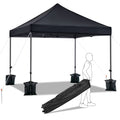 Black Square Pop-up Gazebo R194