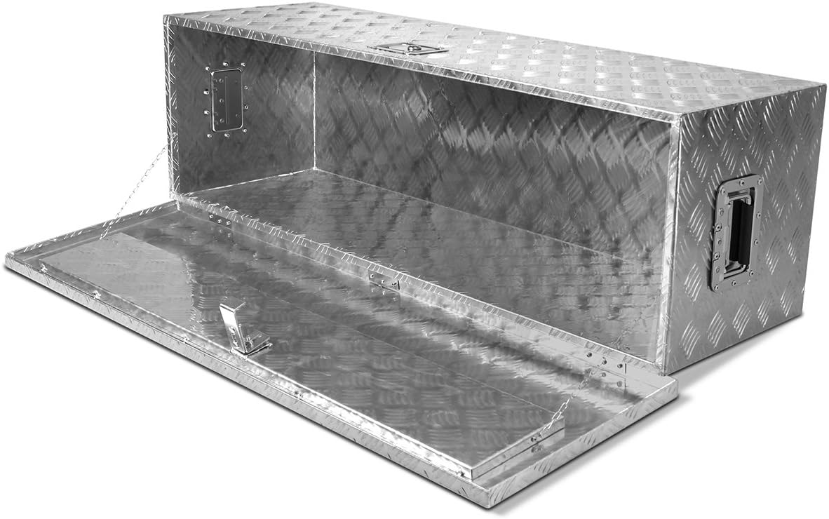 48-Inch Aluminum Pickup Tool Box with Keys A5663