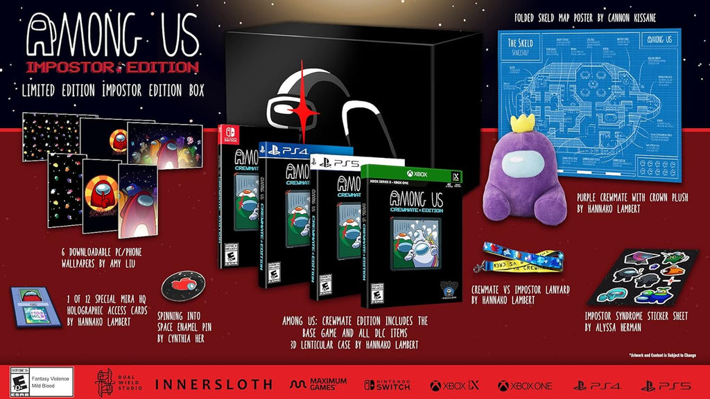 Among Us: Impostor Edition - PlayStation 5 Pack of 2 B88428