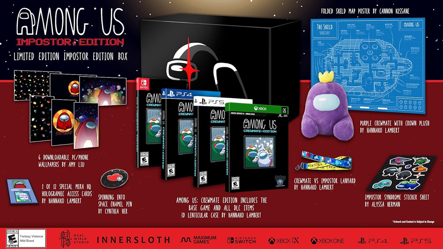 Among Us: Impostor Edition - PlayStation 5 Pack of 2 B88428