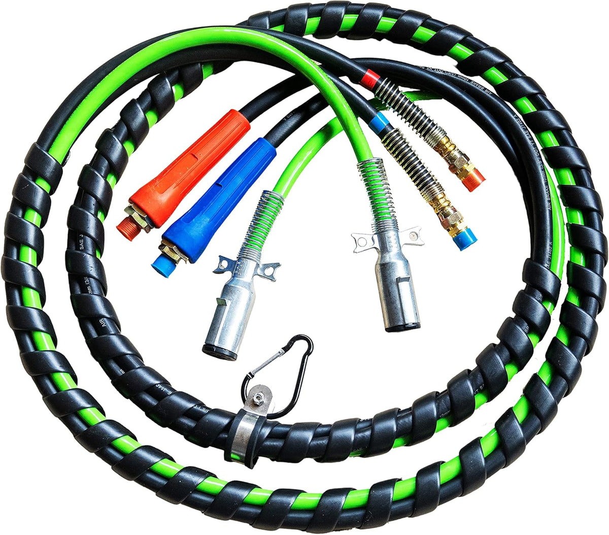 12 Ft. 3-in-1 Wrap Set ABS Electrical and Rubber Air Line Hose Assemblies L854