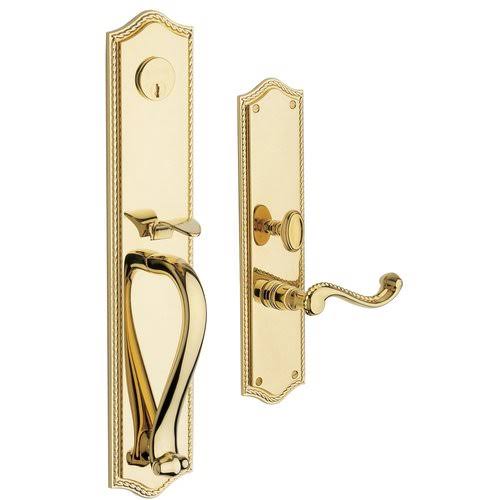 Venetian Bronze Single Cylinder Mortise Handleset Trim Set X294