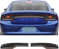 Matte Black Rear Light Taillight Trim 4pcs U342