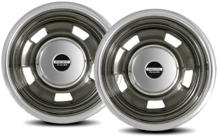 Polished 17 Inch 8 Lug Stainless Steel Wheel Simulator Kit R847729