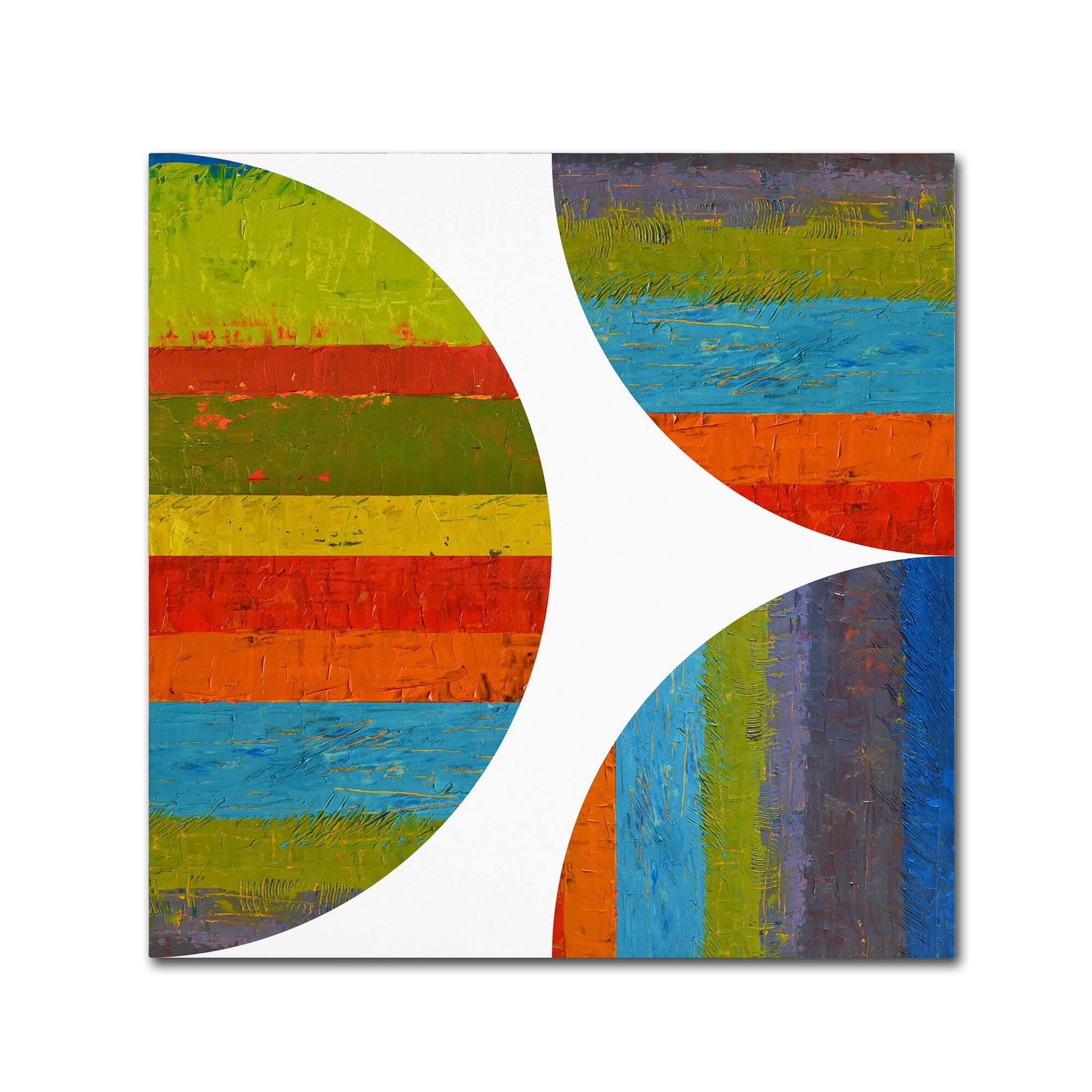 Multi-Color Canvas Art 24 x 24 X32770