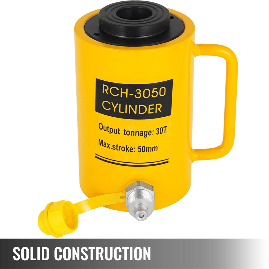 30T Hollow Single Acting Hydraulic Ram Cylinder P825
