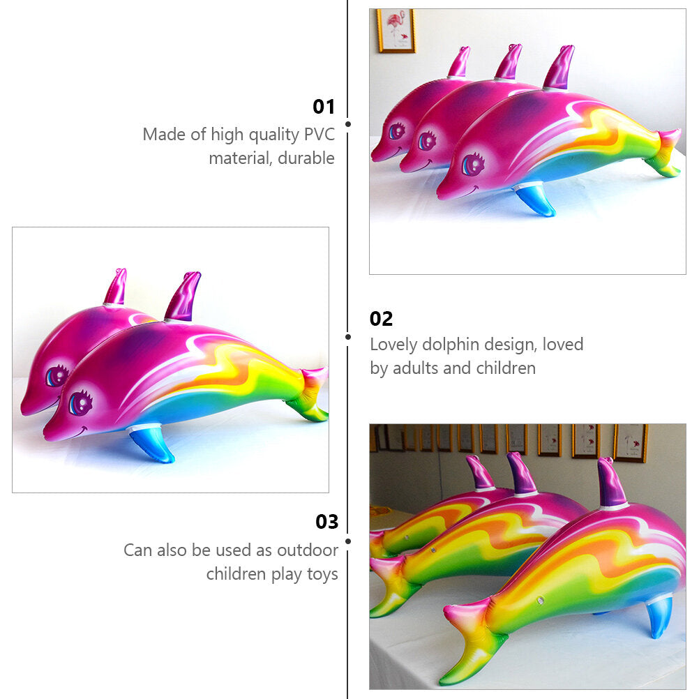 Dolphin Swimming Pool Inflatable Float B63549
