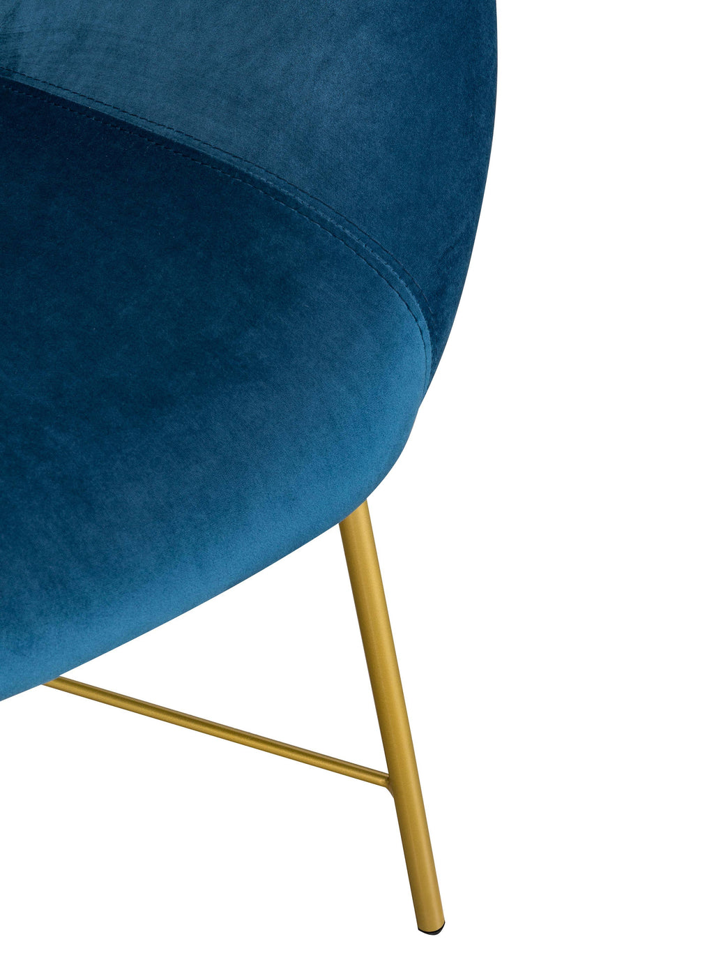 Grey Velvet Chair B76155