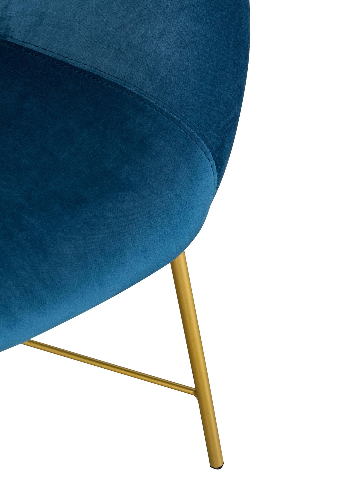 Grey Velvet Chair B76155