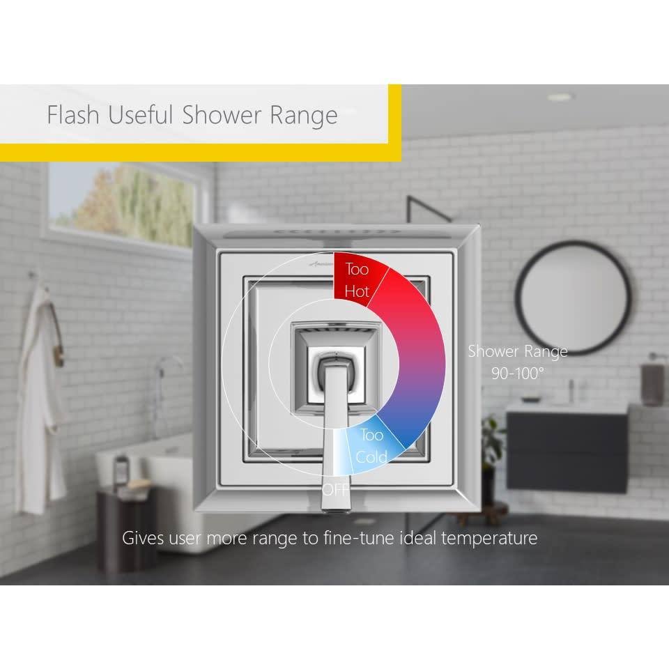Polished Chrome Tub and Shower Trim Package F684595