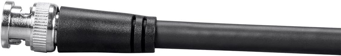 25 Feet Black RG6 BNC Cable W59302