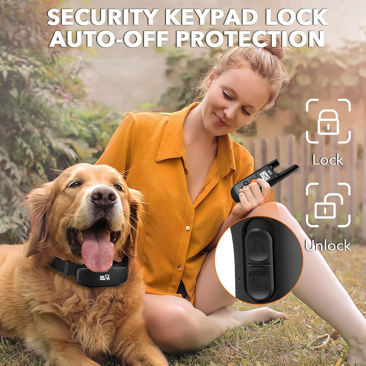 Rechargeable Dog Training Collar with Remote, Pack of 2 T870106