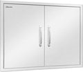 Stainless Steel Double Access Door for Outdoor Kitchen P71179