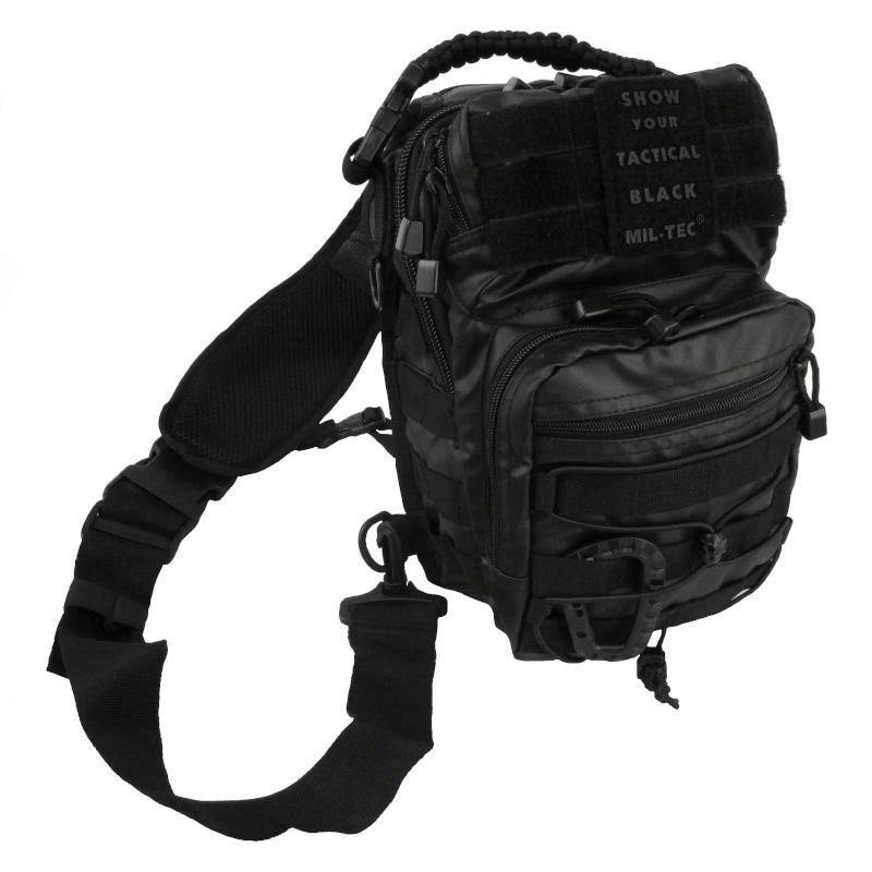 Tactical Black Assault Pack Y2134