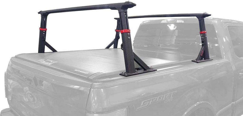 Truck Bed Racks Extendable Brackets All Aluminum Alloy Pickup Ladder Rack I396