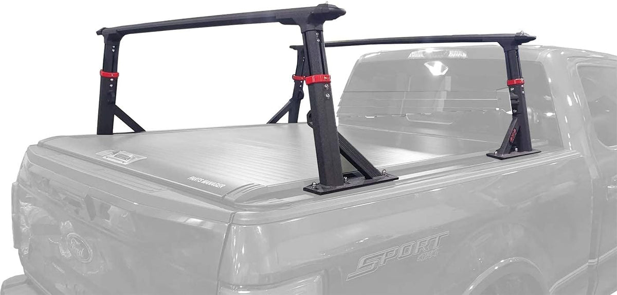 Truck Bed Racks Extendable Brackets All Aluminum Alloy Pickup Ladder Rack I396
