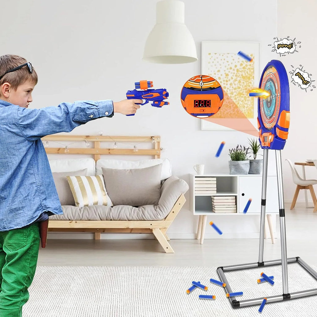 Electronic Scoring Shooting Target for Toy Guns and Foam Darts O18600