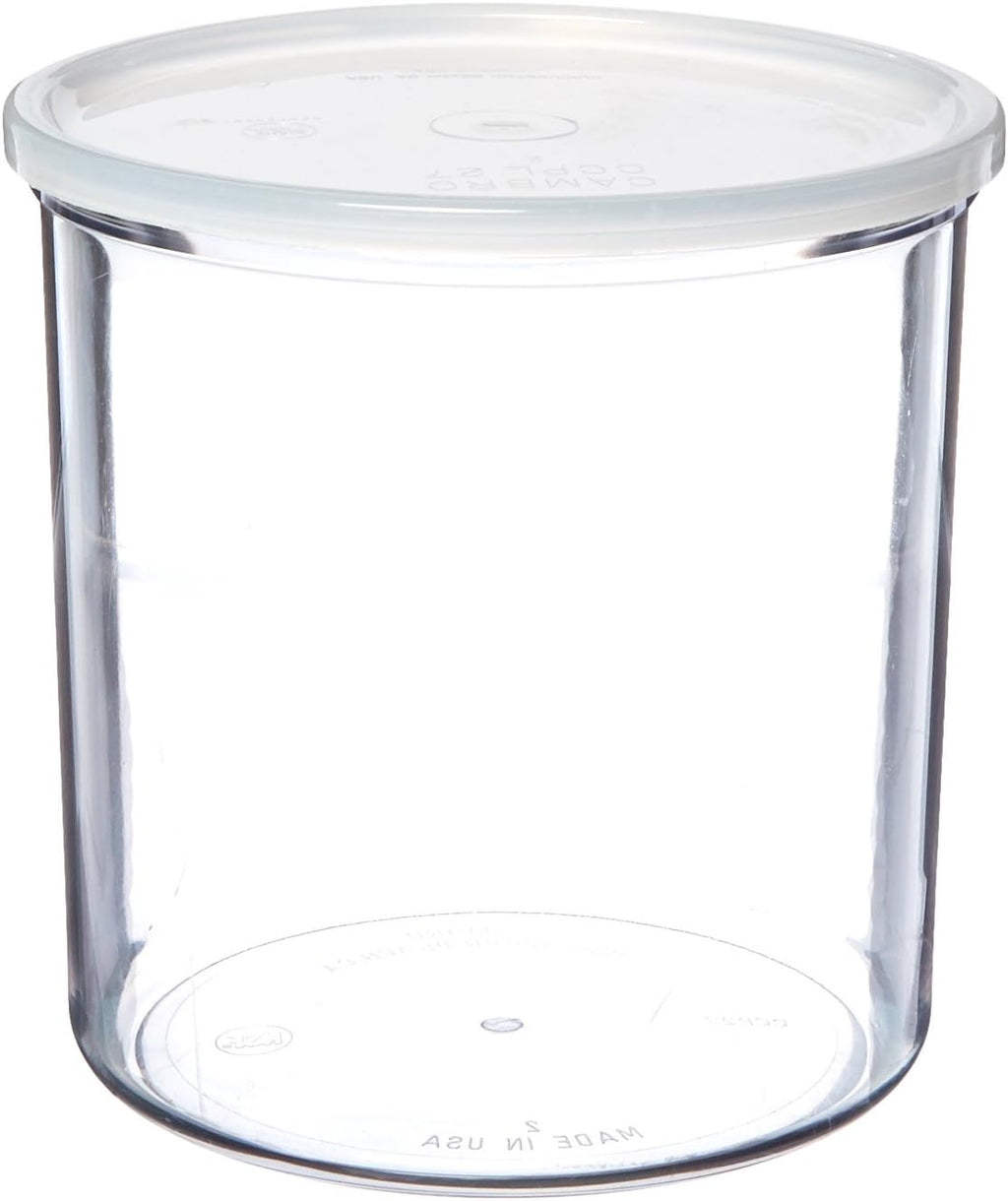 Clear 2.7 Qt Crock With Lid W2725