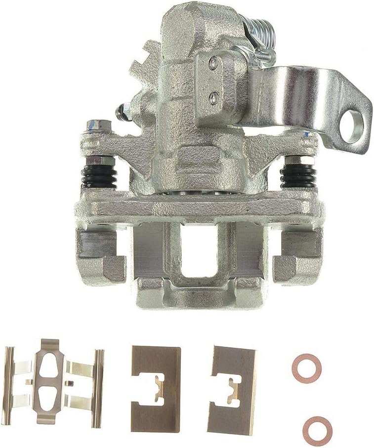 Disc Brake Caliper Assembly with Bracket Rear Left Pack of 2 T7471
