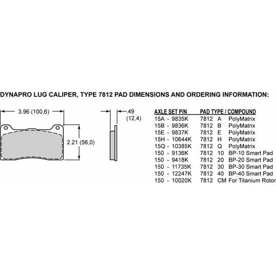 Caliper-Dynapro, 5.25 inch Mt. W22671