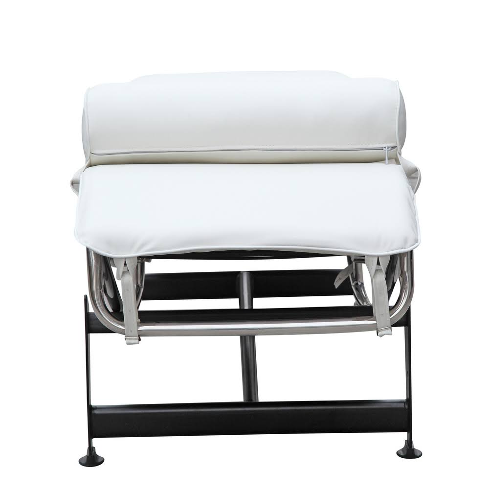 White Adjustable Chaise W486740