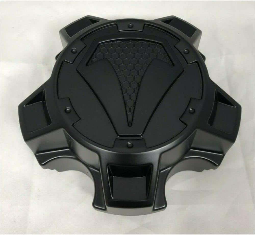 20 Black Alloy Center Hub Cap J448