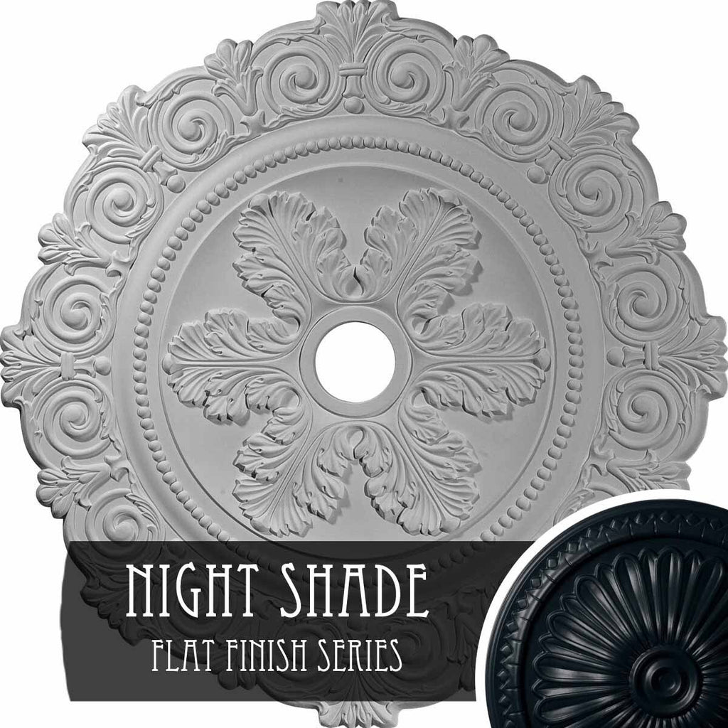 Scroll Medallion Night Shade Finished L65853