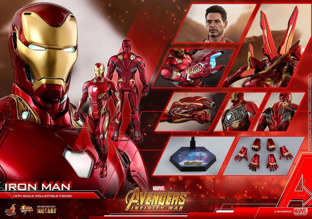 Diecast Iron Man Collectible Figure U43289