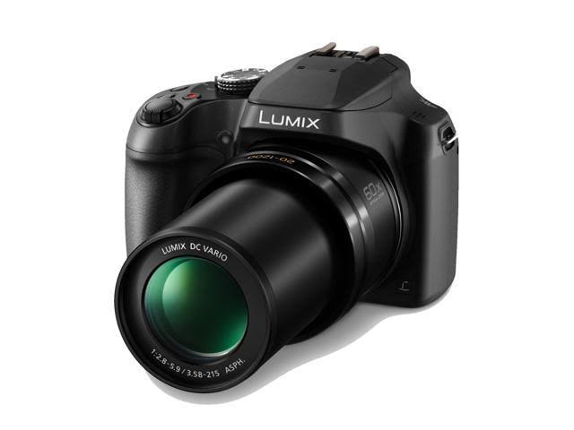 Panasonic Lumix FZ80 4K 60X Zoom Digital Camera with SanDisk 64GB SD Card Bundle S418937