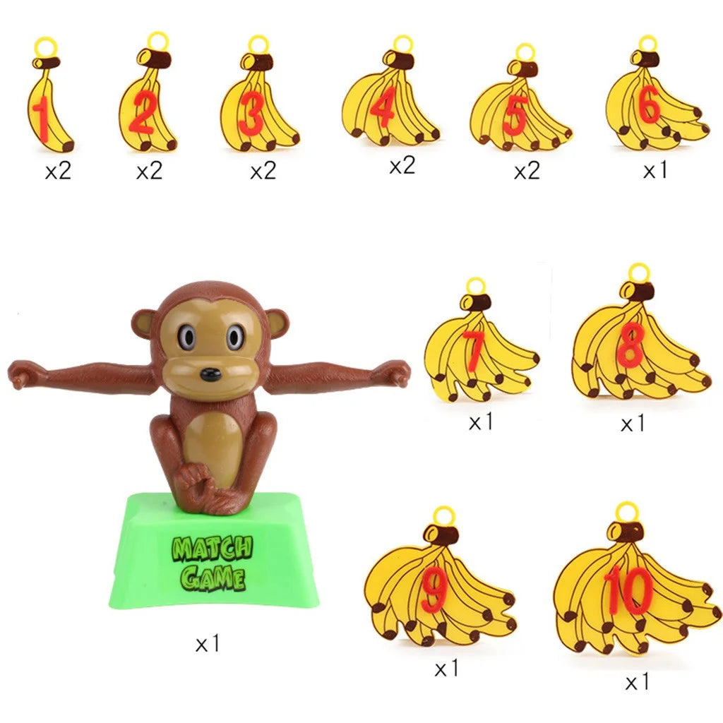 Monkey Number Match Desktop Interactive Game C634027